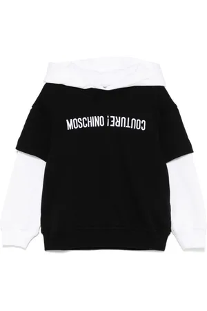 Moschino Logo-embroidered hoodie