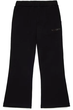 MAX&Co. Kids Logo-print flared track pants