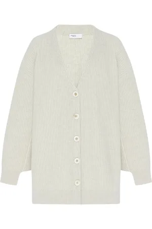 ROSETTA GETTY Ribbed panelled cardigan