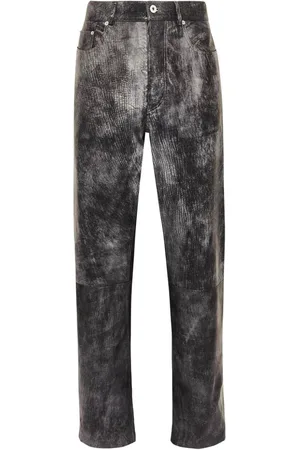 J.W.Anderson Straight-leg leather trousers