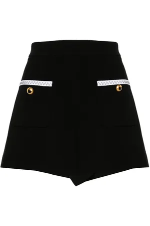 Moschino Contrasting-trim shorts