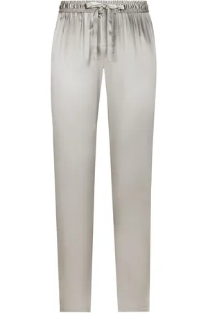 Dolce & Gabbana Drawstring silk trousers