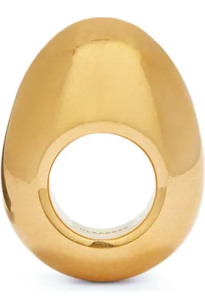 Jil Sander Polished oval-body ring