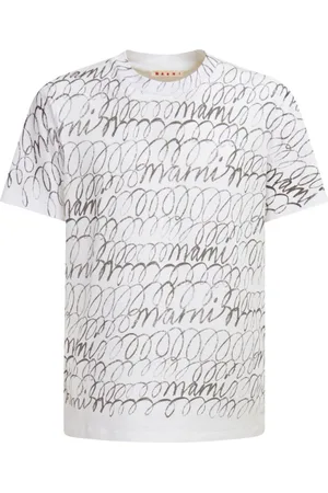 Marni Logo-print cotton T-shirt