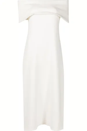 Gloria Coelho Off-shoulder midi dress