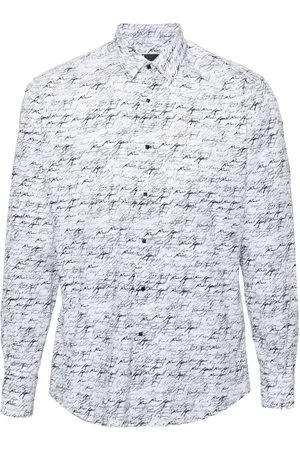 Karl Lagerfeld Logo-print cotton shirt