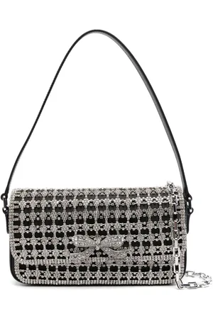 Self-Portrait Crystal shoulder bag