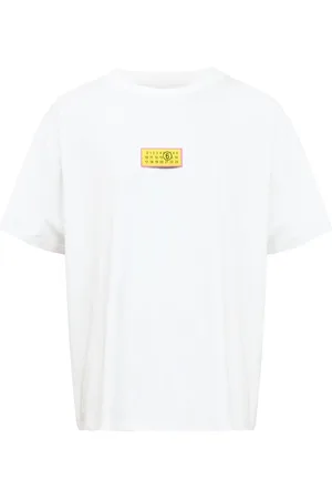 Maison Margiela Numbers motif-patch cotton T-shirt