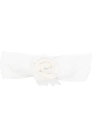 MONNALISA Velvet-flower headband