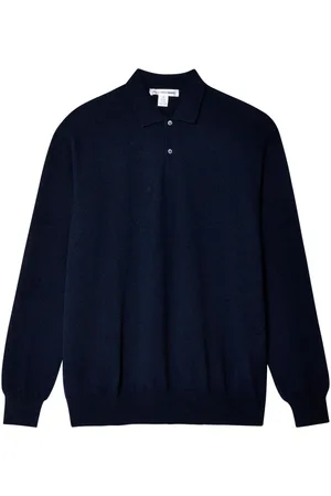 Comme des Garçons Wool polo sweater