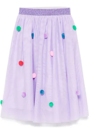 Stella McCartney Pompom-details skirt