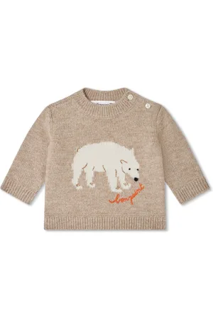 BONPOINT Almire intarsia-knit jumper