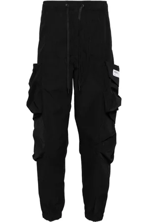Musium Div. Logo-patch cargo trousers