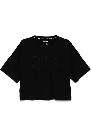 DKNY Embroidered-logo T-shirt