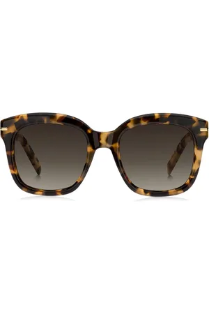 HUGO BOSS Tortoiseshell-effect sunglasses
