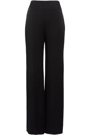 Jenny Packham Carey wide-leg satin trousers