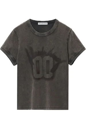 Alexander Wang Number-print cotton T-shirt