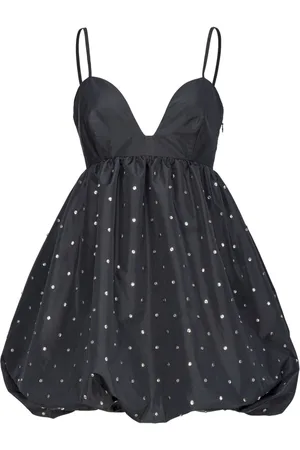 Pinko Belfort crystal-embellished minidress