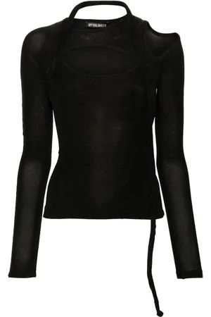 OTTOLINGER Lamé top
