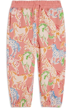 Stella McCartney Horse-print sweatpants