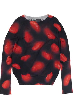 Bimba y Lola Plumas-print sweater