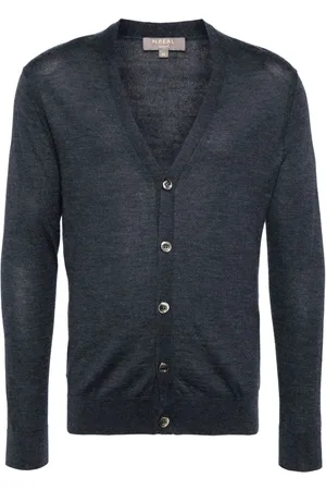 N.PEAL Curzon fine gauge cardigan