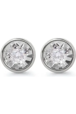Monica Vinader Diamond stud earrings