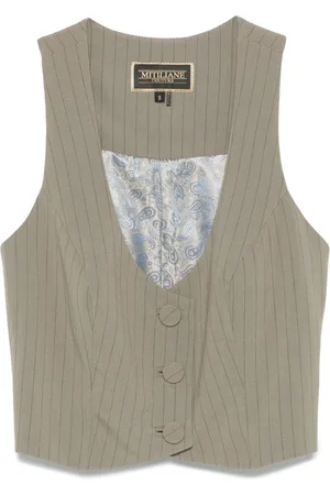 MITILIANE COUTURE Striped vest