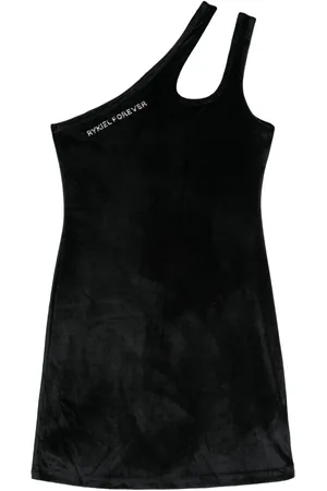 Sonia by Sonia Rykiel Scoop-neck velvet minidress