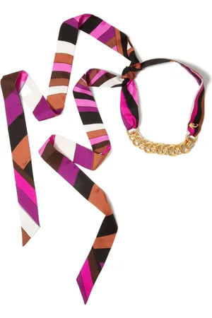 Puccini Iride-print necklace