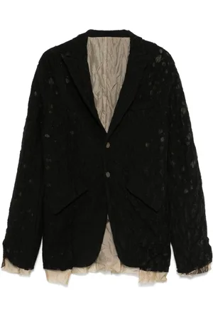 CHIAHUNG SU Distressed blazer