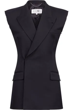 Maison Margiela Raw-cut edge waistcoat