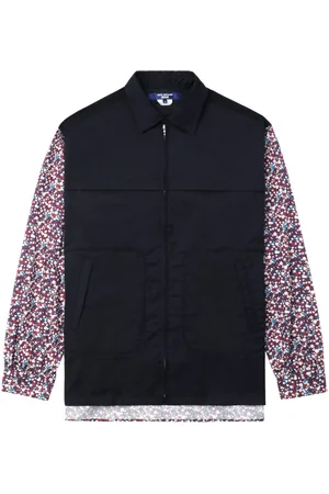 JUNYA WATANABE Panelled zip-up shirt
