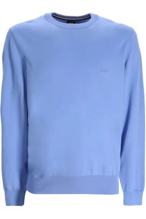 HUGO BOSS Logo-embroidered jumper