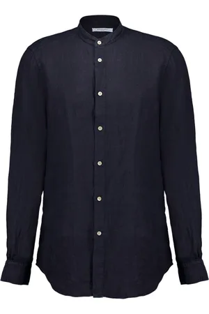 Boglioli Garment-dyed linen shirt