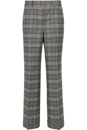 PESERICO SIGN Tartan-check trousers