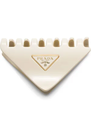 Prada Logo-appliqué hair clip