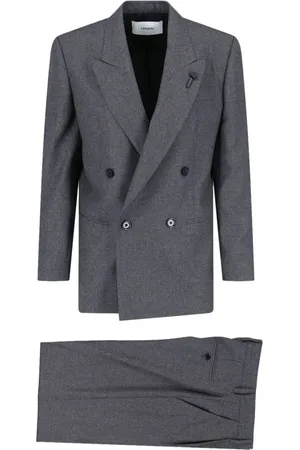 LARDINI Mid-rise tailored suit
