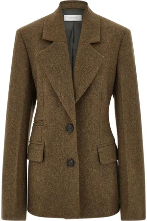Salvatore Ferragamo Single-breasted virgin-wool blazer