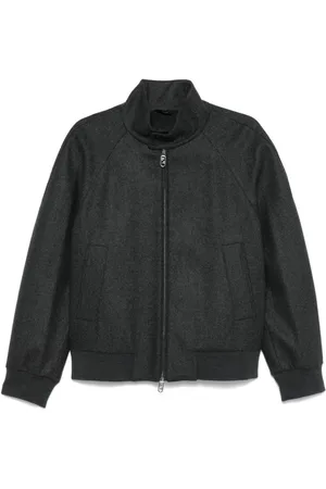 Fendi Felted bomber jacket