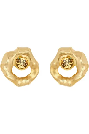 Oscar de la Renta Textured earrings