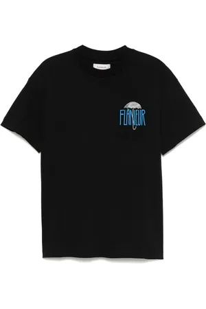 FLÂNEUR Logo-print T-shirt