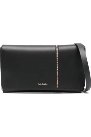 Paul Smith Signature Stripe leather crossbody bag