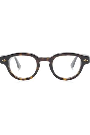 Sestini Sei E Mezzo round-frame glasses