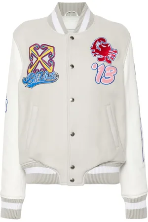 OFF-WHITE WO Varsity bomber jacket