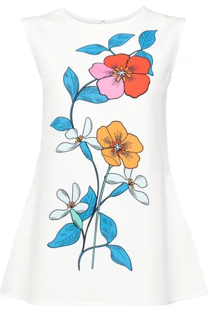 Bambah Hibiscus sleeveless tunic
