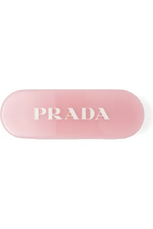 Prada Logo-print hair clip