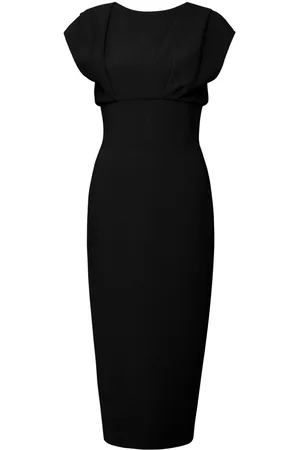 RACHEL GILBERT Maggie draped-detailed midi dress
