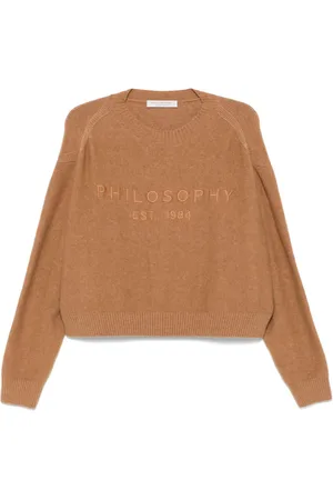 Serafini Logo-embroidered sweater