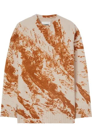 Jil Sander Printed crew-neck jumper